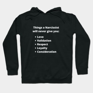 Narcissist's Personality Hoodie